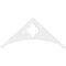 Ekena Millwork Pitch Turner Architectural Grade PVC Gable Pediment, 36"W x 16 1/2"H x 1"P (11/12) GPP036X017X100TUR - alternate 4